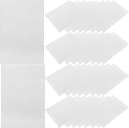 Papier per semina 100 pezzi - Vochtinbrengend - Lekvrij - Biologico - Sostenibile - 18x26 cm - Zaaipapier