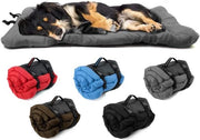 Letto per Cane Impermeabile e Pieghevole - Facile da Pulire - Base Antiscivolo - Adatto per Viaggi all'Aperto e Campeggio - 90 x 60 cm