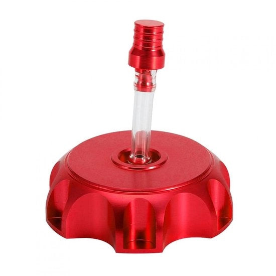 Tankdop in Alluminio con Apertura di Sfiato - Adatto per 51-54 mm - Nuovo di Zecca - Facile da Installare - Scelta Perfetta