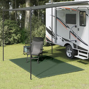 Tappeto da Tenda 200x300 cm Verde Scuro 310697
