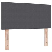 Testiera | Testata Grigio scuro 80 cm Tessuto in Cords