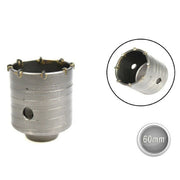 Trade Shop - Fresa Carotatrice A Tazza Diametro 60 Mm Per Muro Frese In Acciaio Fai Da Te -