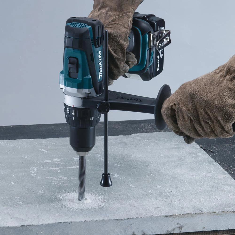 Makita DHP458RTJ - Taladro combinado 18V litio 5,0 Ah makpac