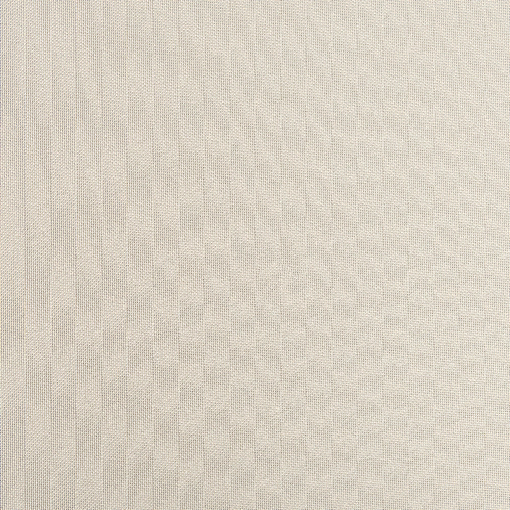Ottomana legno chiaro e cuscino poliestere beige chiaro ottomano per esterni e interni resistenti agli agenti atmosferici