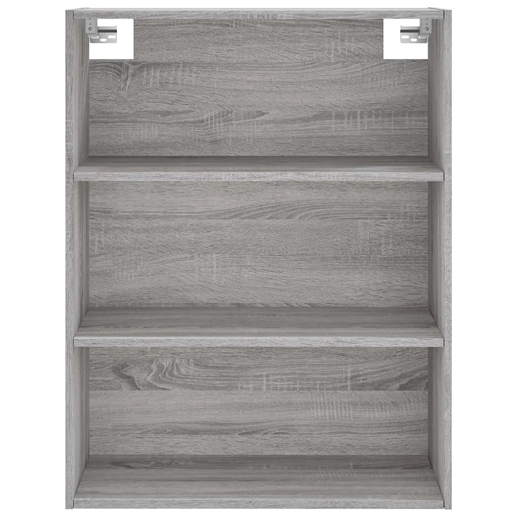 Credenza-Buffet-Armadio da cucina Grigio Sonoma 69,5x34x180 cm in Legno Multistrato 247729