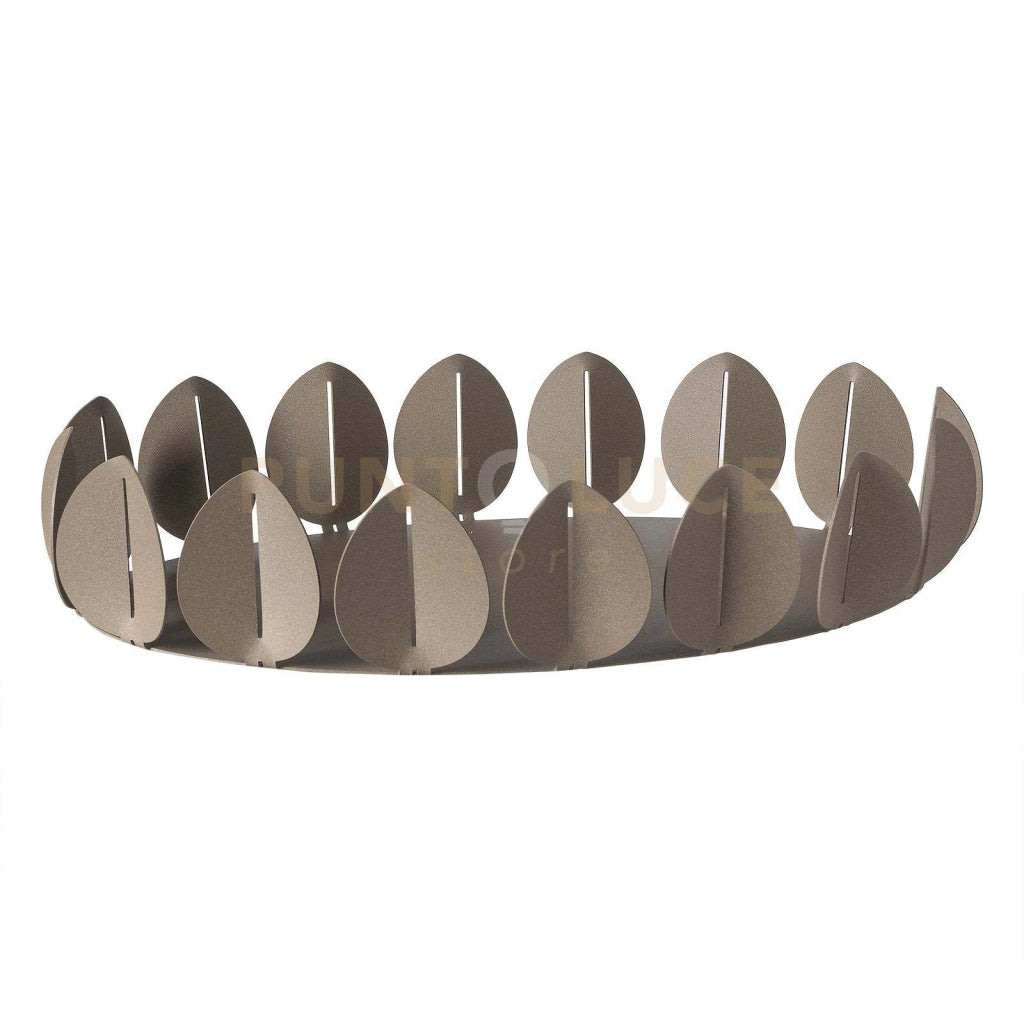 Vassoio ovale Ficus Beige