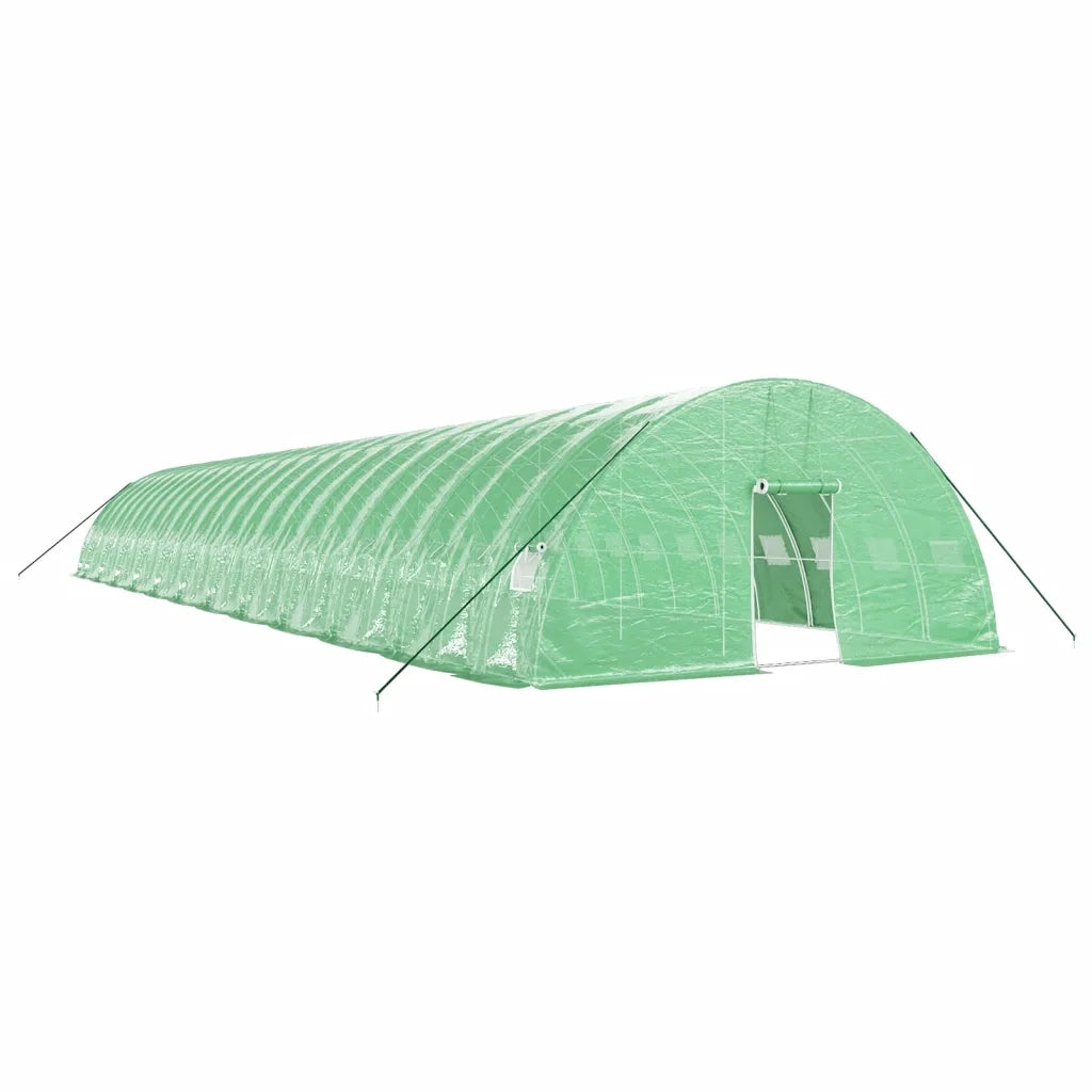 Serra con Telaio in Acciaio Verde 144 mÂ² 24x6x2,85 mcod mxl 100738