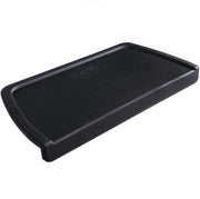 Mat siliconizzato per barista professionista con bordo - matrice per portafiltro, accessorio per barista nero L 30x15x3cm Ideale per appassionati di caffè