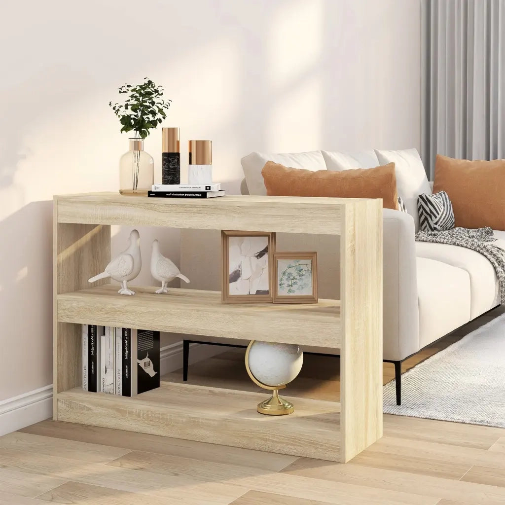 Libreria/Divisorio Rovere Sonoma 100x30x72 cm cod mxl 67406