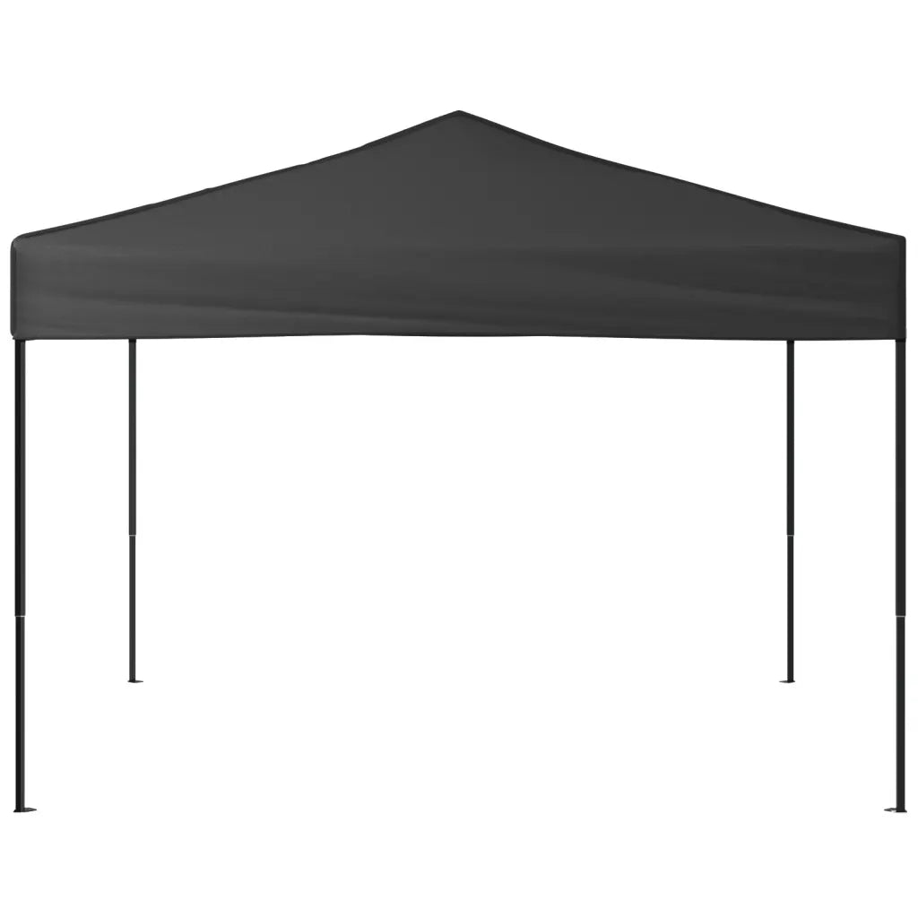 Tenda per Feste Pieghevole-Tenda Gazebo Antracite 3x3 m