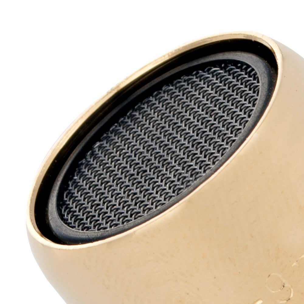 Aeratore in ottone dorato femmina