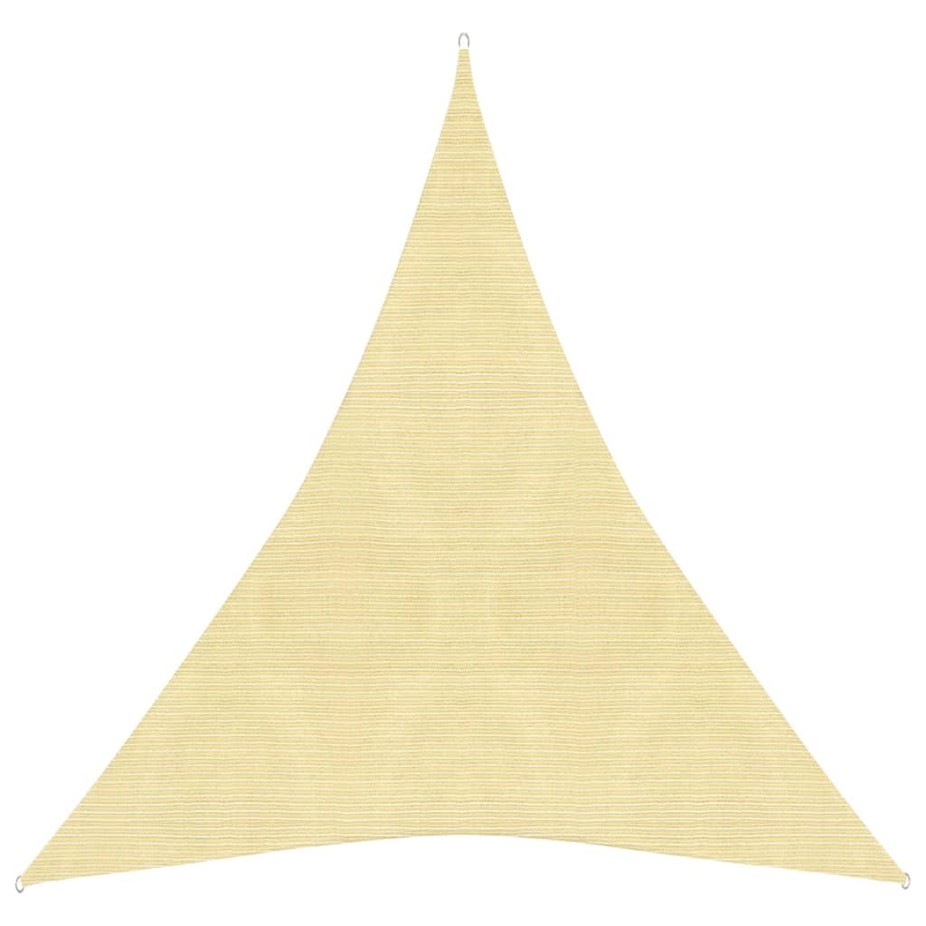 Vela ombreggiante/ombrellone 160 g/m² 5 x 6 x 6 m HDPE beige 02_0008988