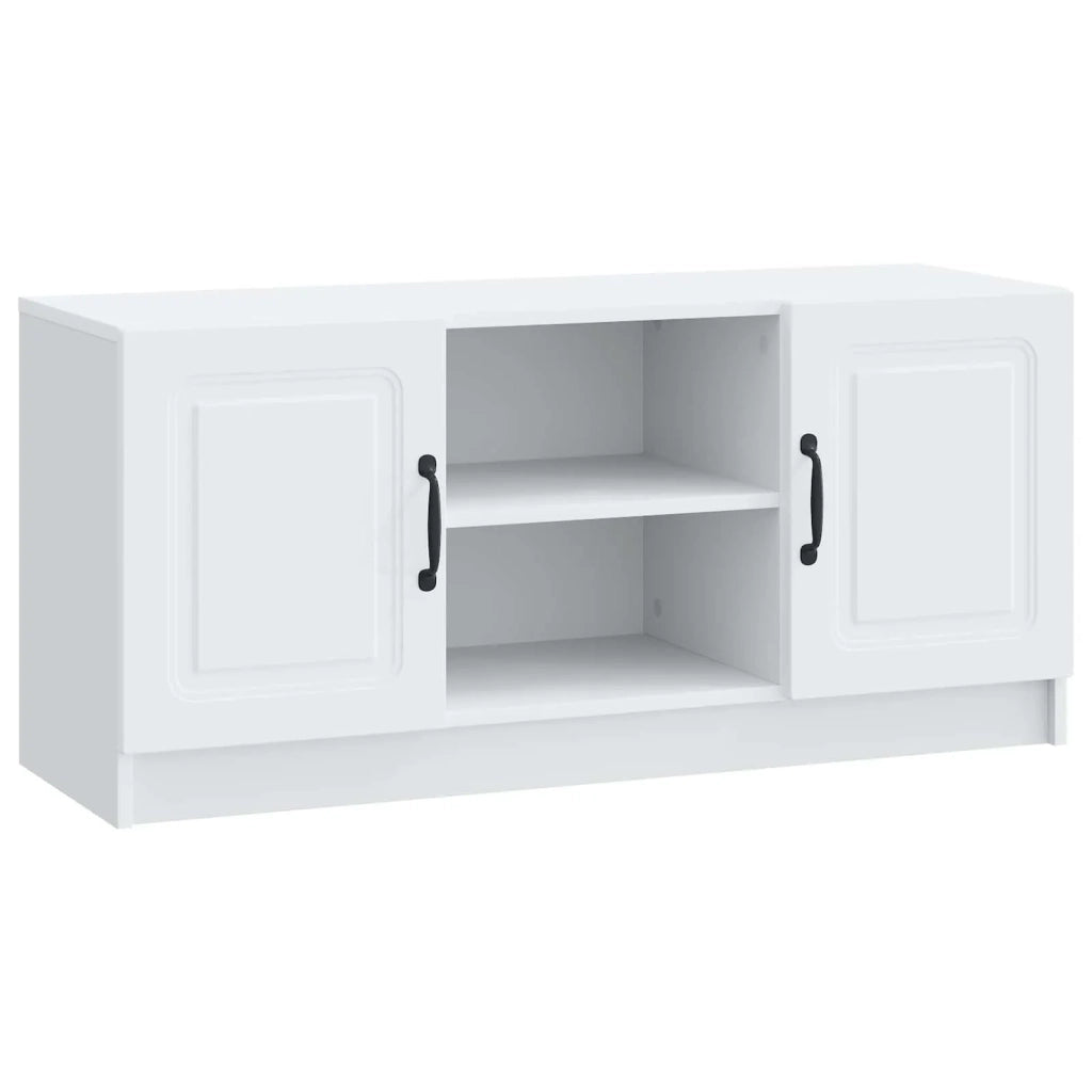 Mobile TV Bianco 102 x 34,5 x 47 cm Legno ingegnerizzato 895845
