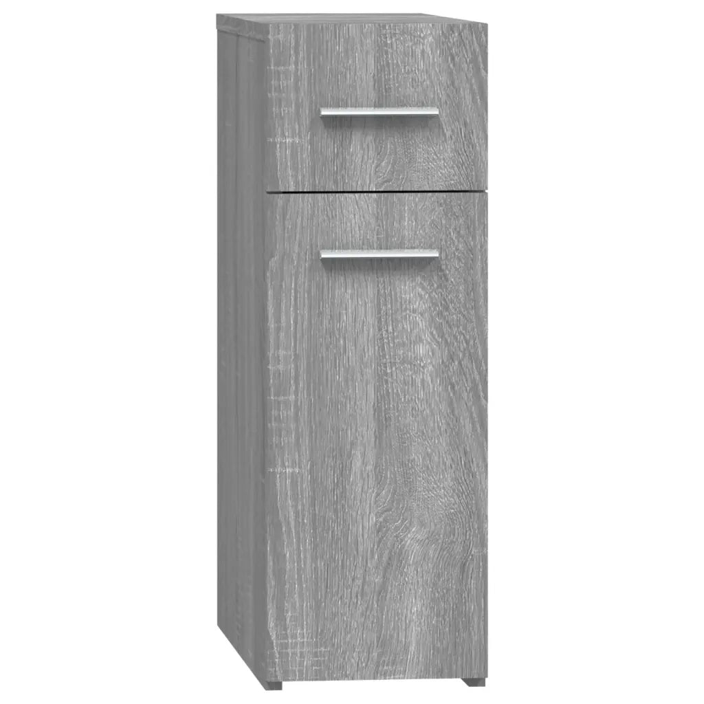 Mobile Farmacia Grigio Sonoma 20x45,5x60 cm Legno Multistrato cod mxl 41813