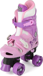 Quad per bambine con rivestimento regolabile - rosa.