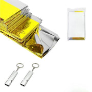 Nastro di emergenza termico - Nastro di isolamento termico - Kit di emergenza - Nastro di salvataggio - Nastro di isolamento - Nastro di sicurezza - Nastro di emergenza - Nastro di isolamento contro l'ipotermia - Nastro di isolamento contro l'ipertermia