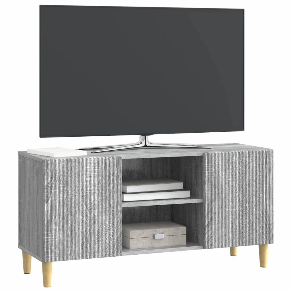 Mobile TV Grigio Sonoma 102 x 34,5 x 50 cm Legno ingegnerizzato 894701