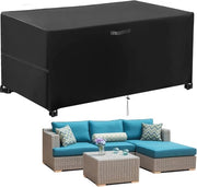 Ombrelli per tavolo da giardino - Impermeabili, Invernali e UV-Resistenti - 180 x 120 x 74 cm