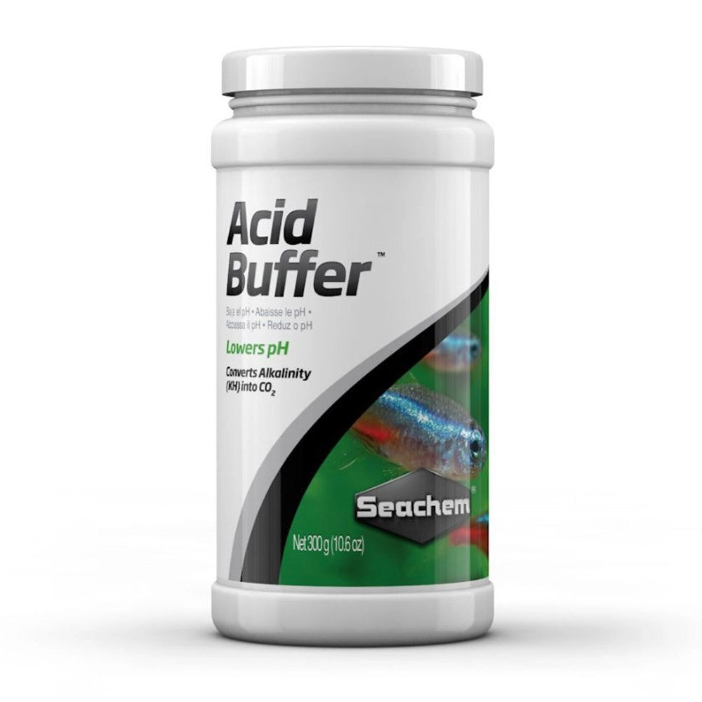 Seachem Acid Buffer - tampone/Stabilizzatore di PH tra 5.0 e 8.0 Formato: 300 gr