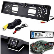 Portatarga Con Telecamera Retromarcia AUTO Retrocamera 4 LED 170 ° Visione Notte - ZENCOCCO