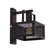 Applique industriale nera Albert 1xE27 15W Sigma Lighting