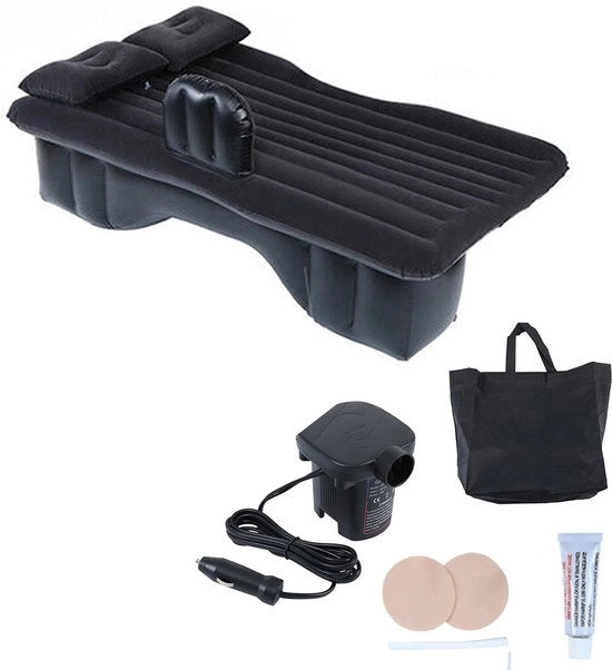 Comfort Autoluchtbed Solide - Incluso lancia pneumatica e kit di riparazione - Utilizzo universale - Auto - SUV - Campeggio - 140x88cm
