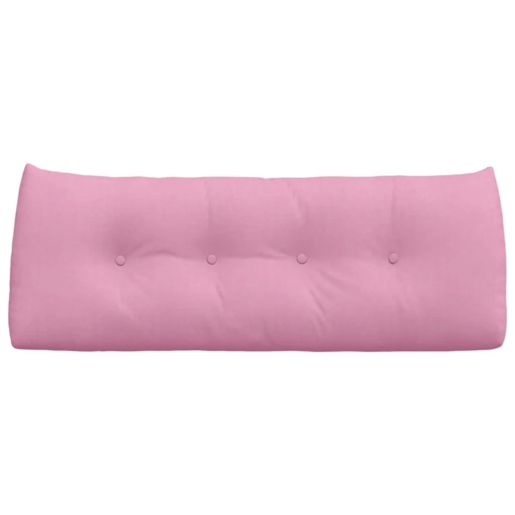 Cuscino per Schiena Rosa 120 x 24 x 50 cm Tessuto 42014485
