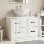 Armadio per Lavabo da Bagno HOORN Bianco Lucido 82 x 41 x 56 cm 897239