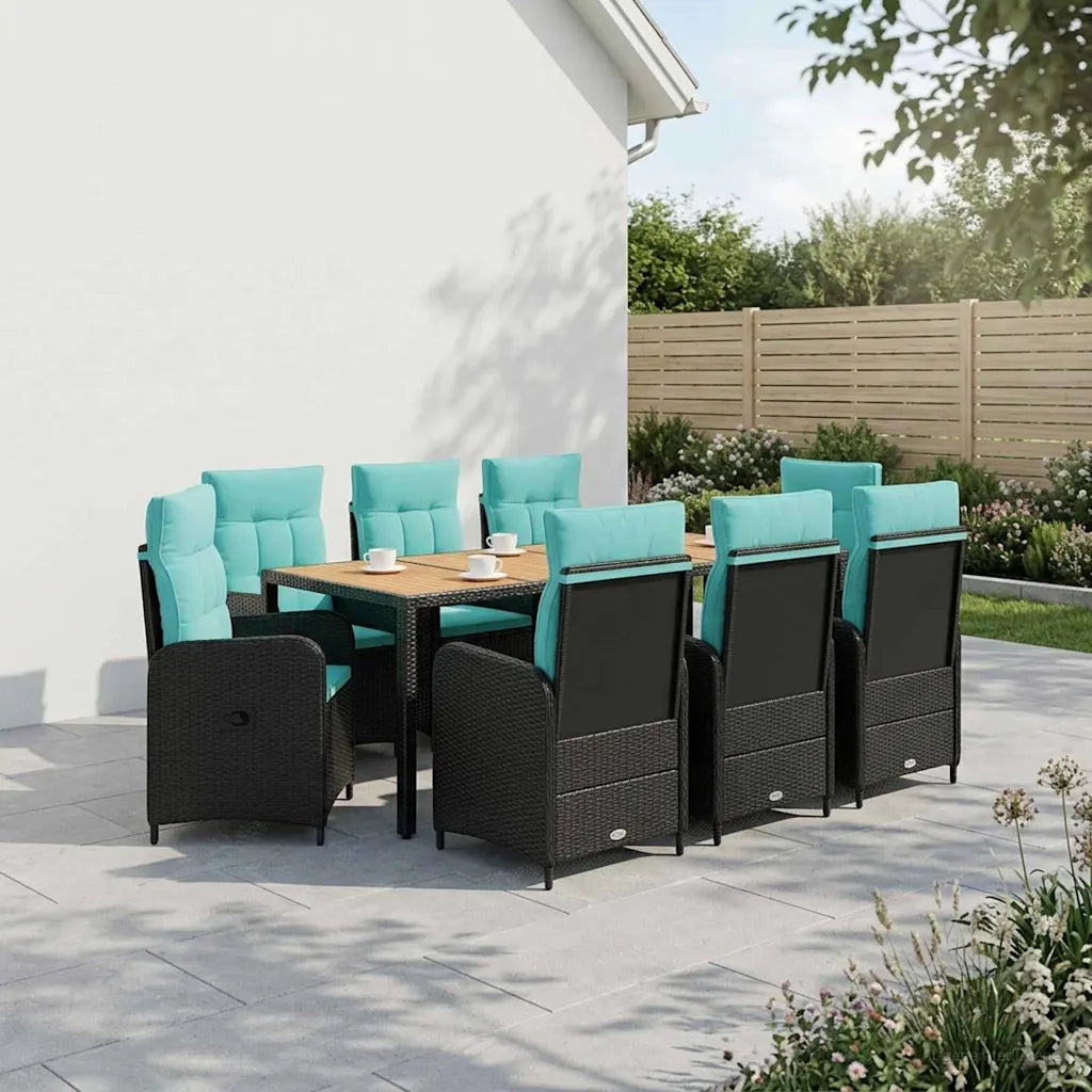 Set da pranzo per esterni 9 pz 3422279