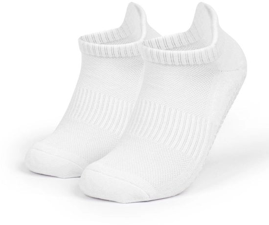 Yogasokke anti-scivolo - calze da bagno in cotone - assorbenti di sudore e anti-odore - con funzione anti-scivolo - adatte per Pilates, danza classica, danza su piedi nudi, calze anti-scivolo ospedaliere - unisex (L, 43-46)