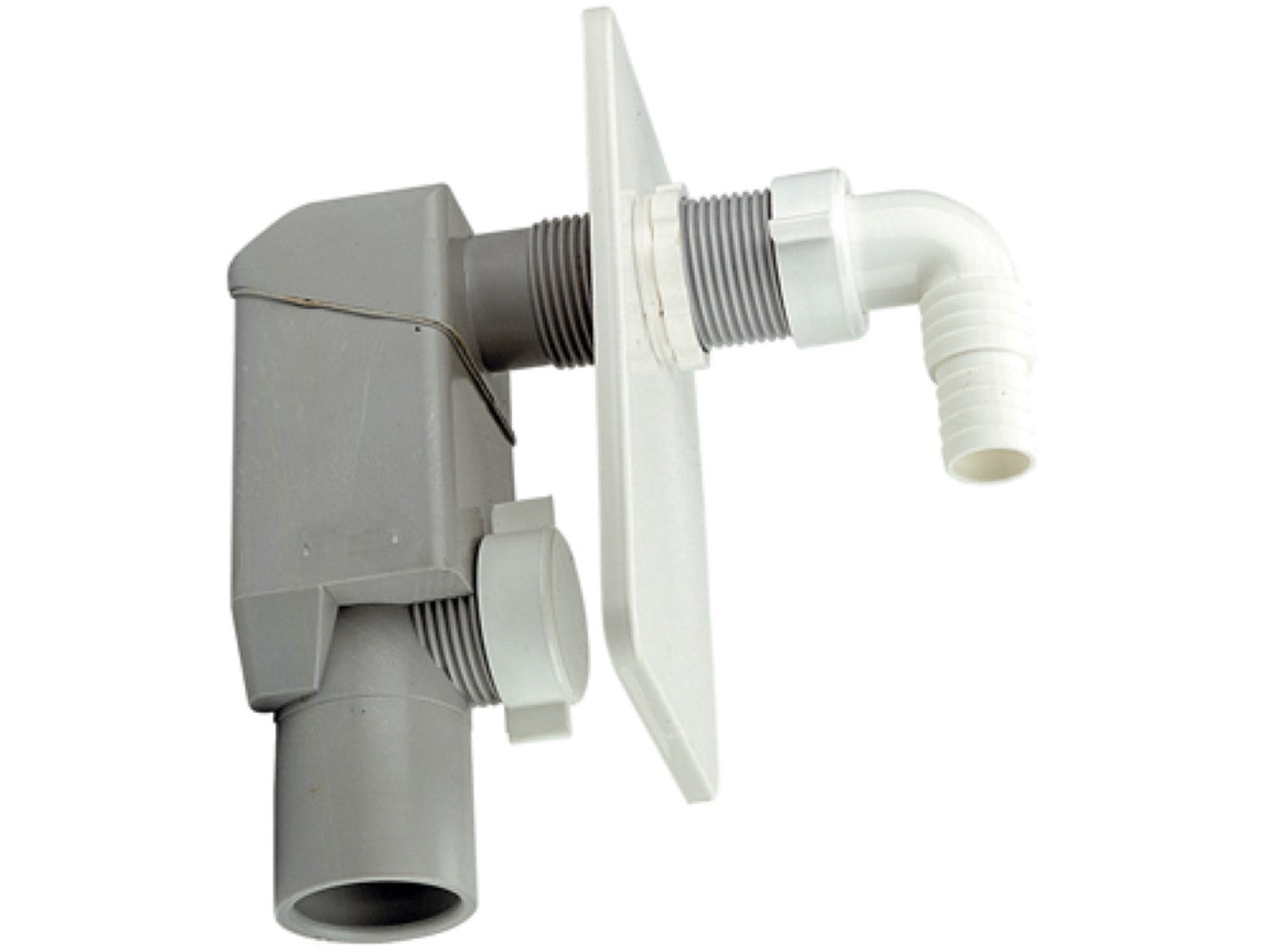 Sifone di carico per lavatrice, in plastica