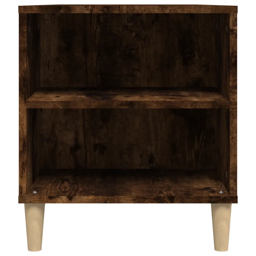 Mobile Porta TV-Mobile per TV-Credenza TV Rovere Fumo 102x44,5x50 cm in Legno Multistrato 158852