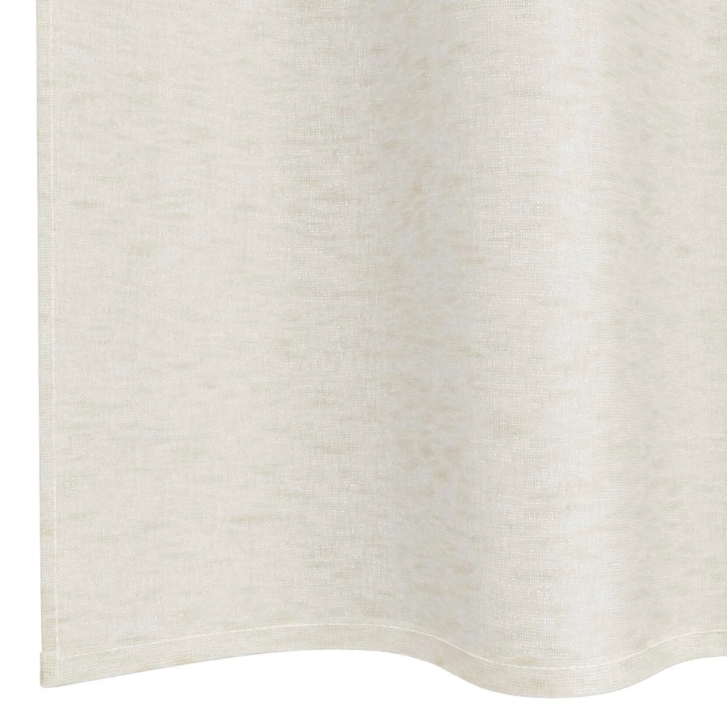 Tenda in Velo 2 pz Crema 260 x 140 cm Poliestere 4107991