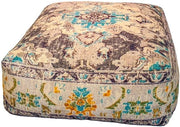 Cuscino in stile bohemien - 60x20 cm - Cuscino in cotone - Cuscino per meditazione - Cuscino per pavimento - Prodotto a mano con design unico