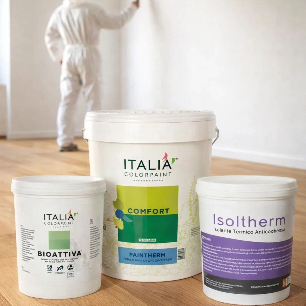 Ciclo trattamento muri antimuffa isoltherm fissativo bioattiva paintherm *** contenuto per 50 mq, confezione 1