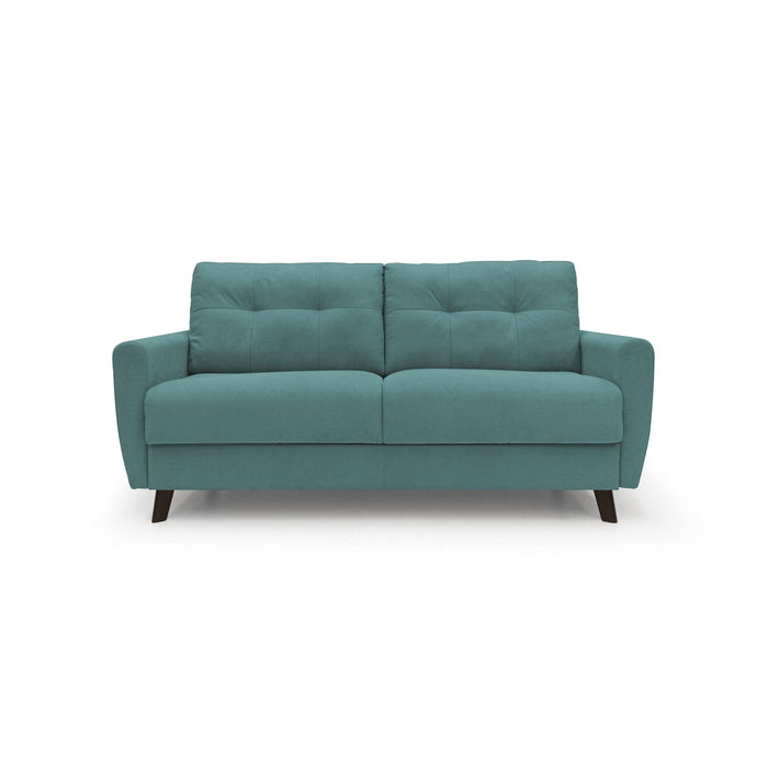 Callisto Divano letto matrimoniale 168 cm petrolio