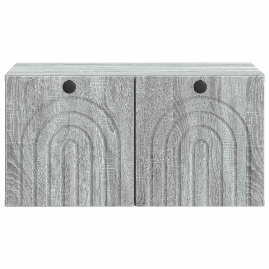 Mobile Porta TV da Muro Grigio Sonoma 59,5 x 41 x 30 cm