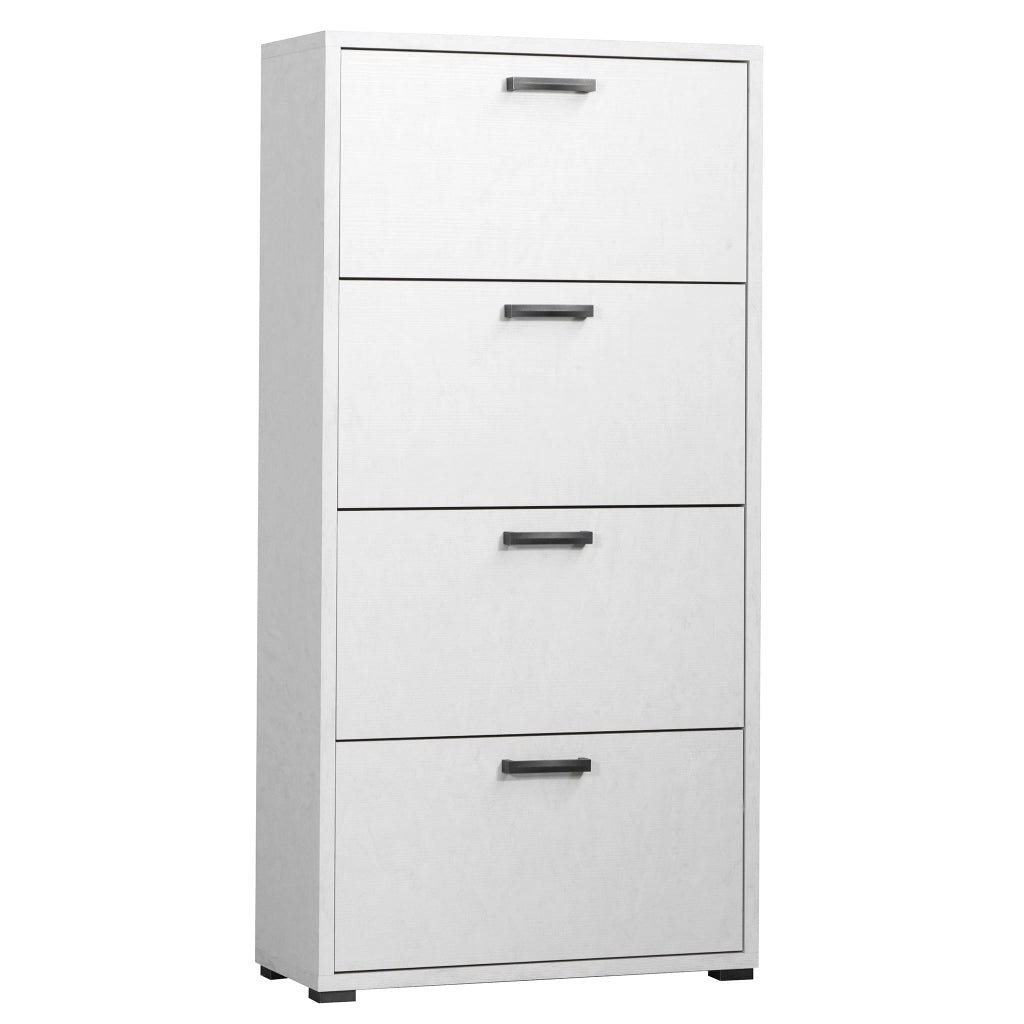 Scarpiera 4 ante a ribalta in Legno Composito cm 75 3x33x151 8 - WILLIS