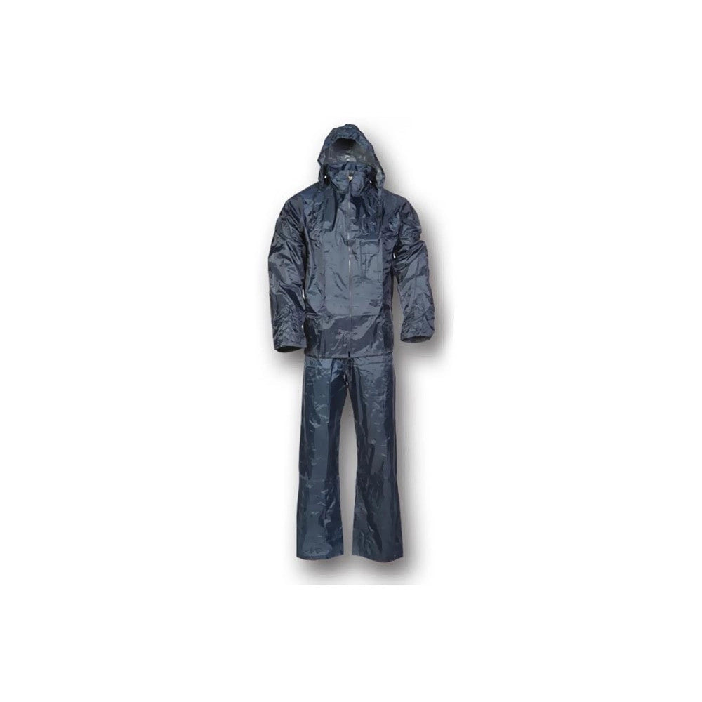 Trade Shop - Tuta Moto Impermeabile Completo Anti-pioggia Con Giacca E Pantalone -