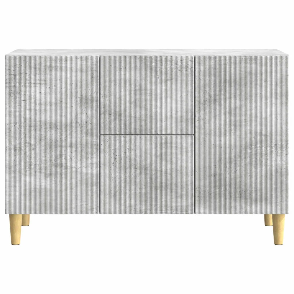 Credenza Grigio Cemento 89 x 34,5 x 60 cm Legno ingegnerizzato 894658