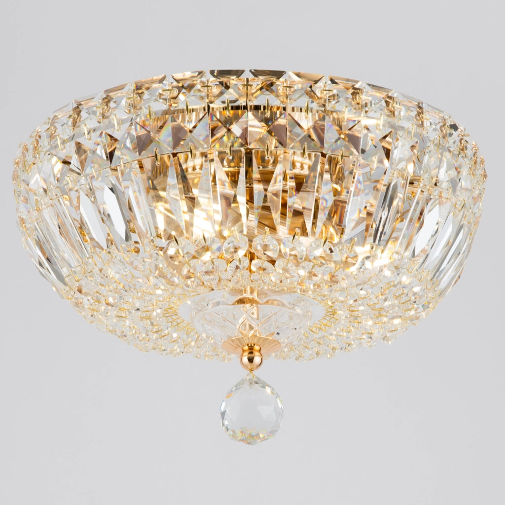 Lampadario Basfor Maytoni ottone cristallo 3xE14 dimmerabile