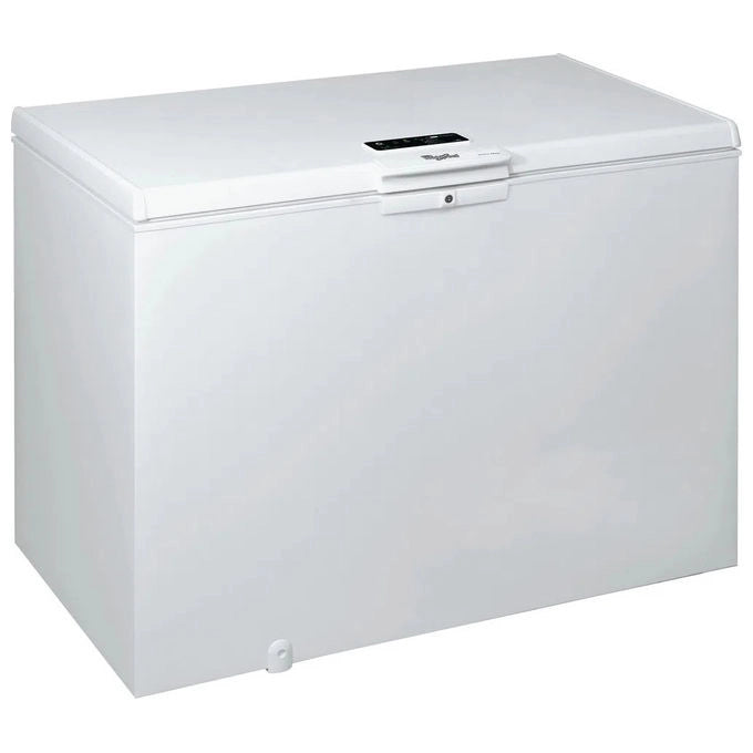 Whirlpool WHE39392T Congelatore a Pozzetto Capacita' 395 Litri Classe energetica E Tecnologia Sesto Senso TurboFreeze 916X1405X698 Bianco
