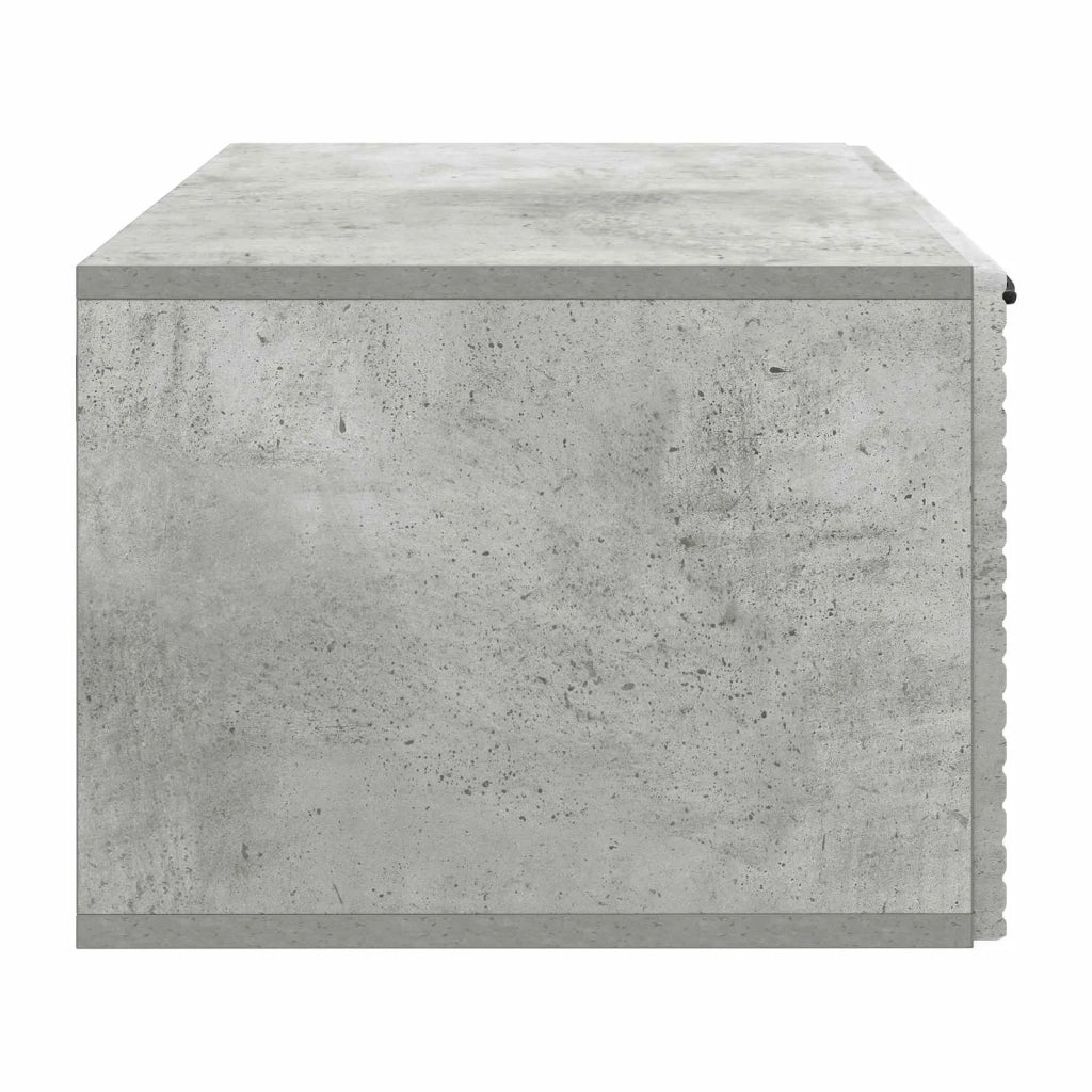 Mobile Porta TV da Muro Grigio Cemento 59,5 x 41 x 30 cm