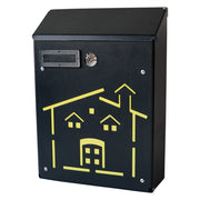 1pz cassetta postale 'casetta' cm 21 x 8 x h 30 cod:ferx.3131110nlm