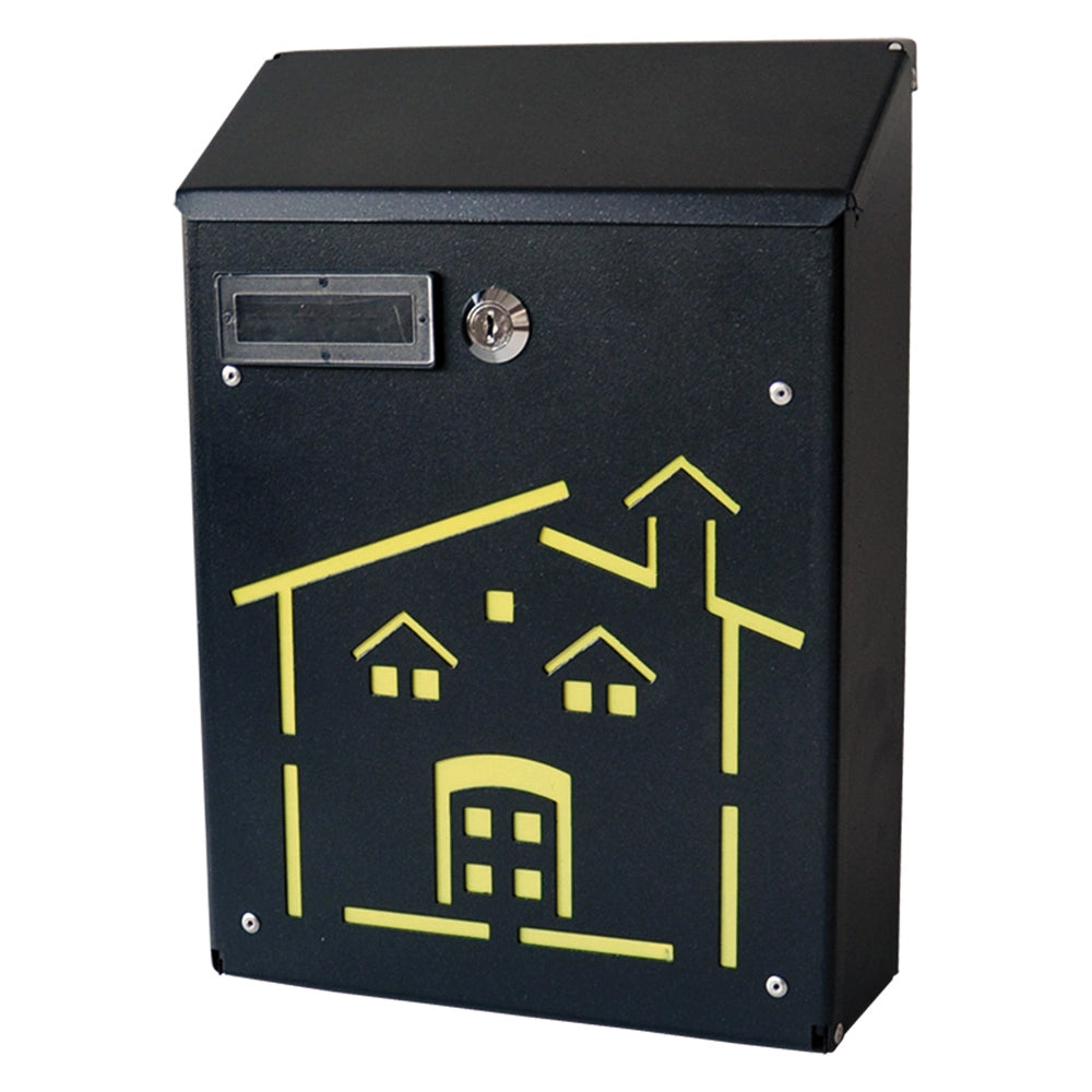 1pz cassetta postale 'casetta' cm 21 x 8 x h 30 cod:ferx.3131110nlm