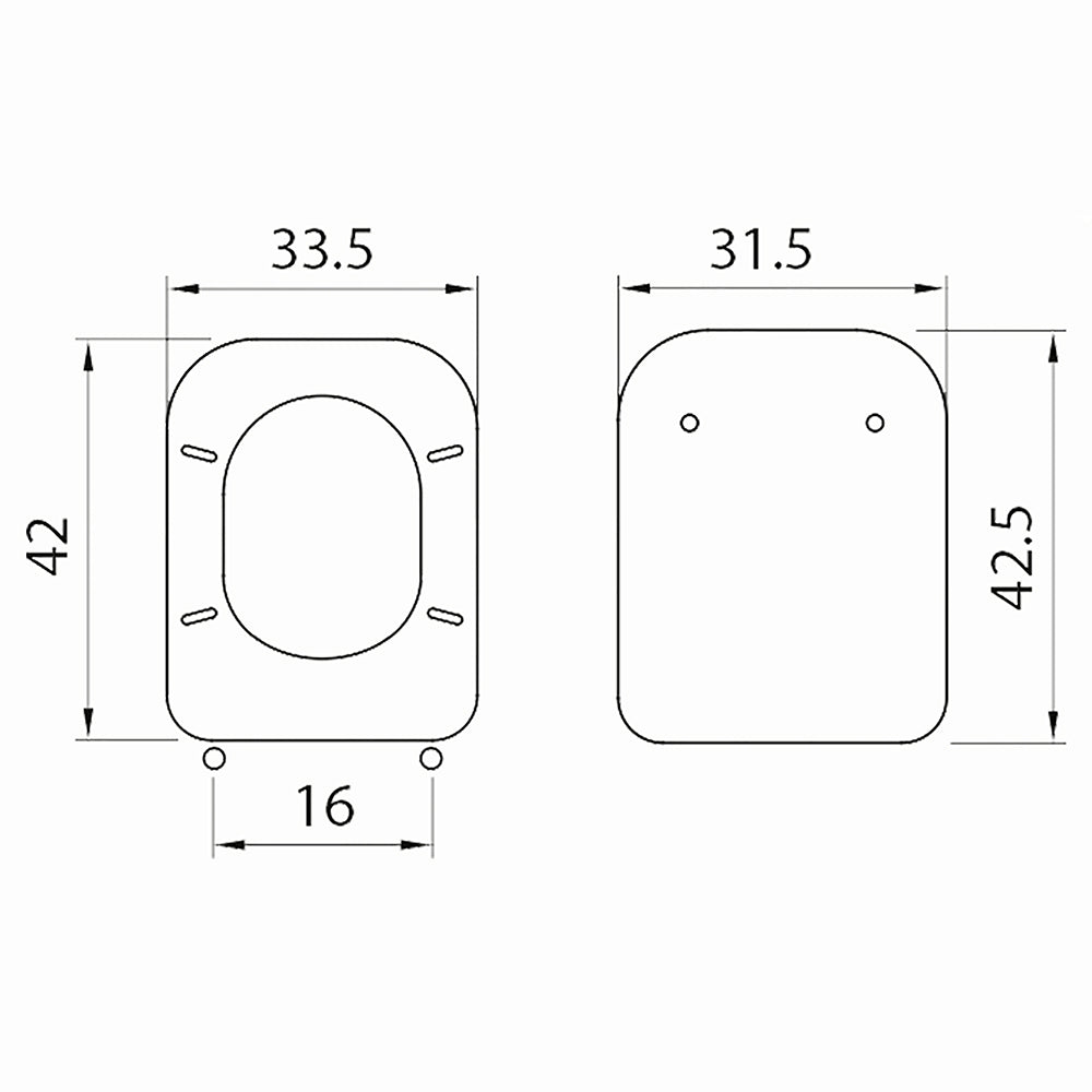SEDILE WC CONCA COLORE BIANCO