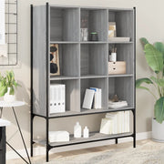 Libreria Grigio Sonoma 102x30x141,5 cm in Legno Multistrato 3214332