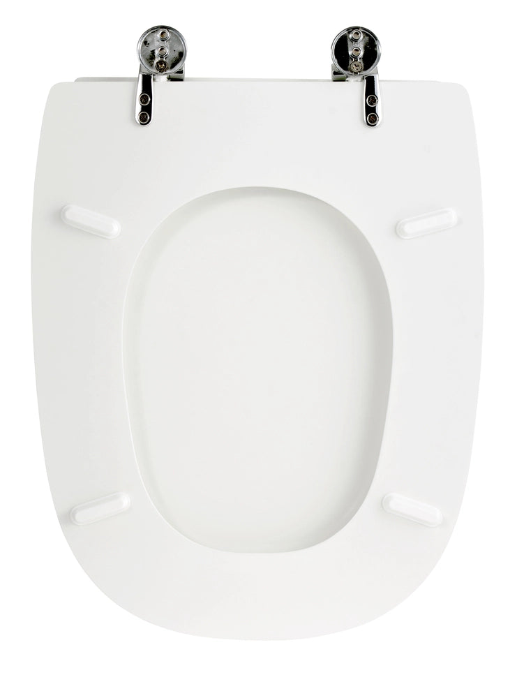 Sedile per WC modello SQUARE - Misure 35.5x44,3 cm.