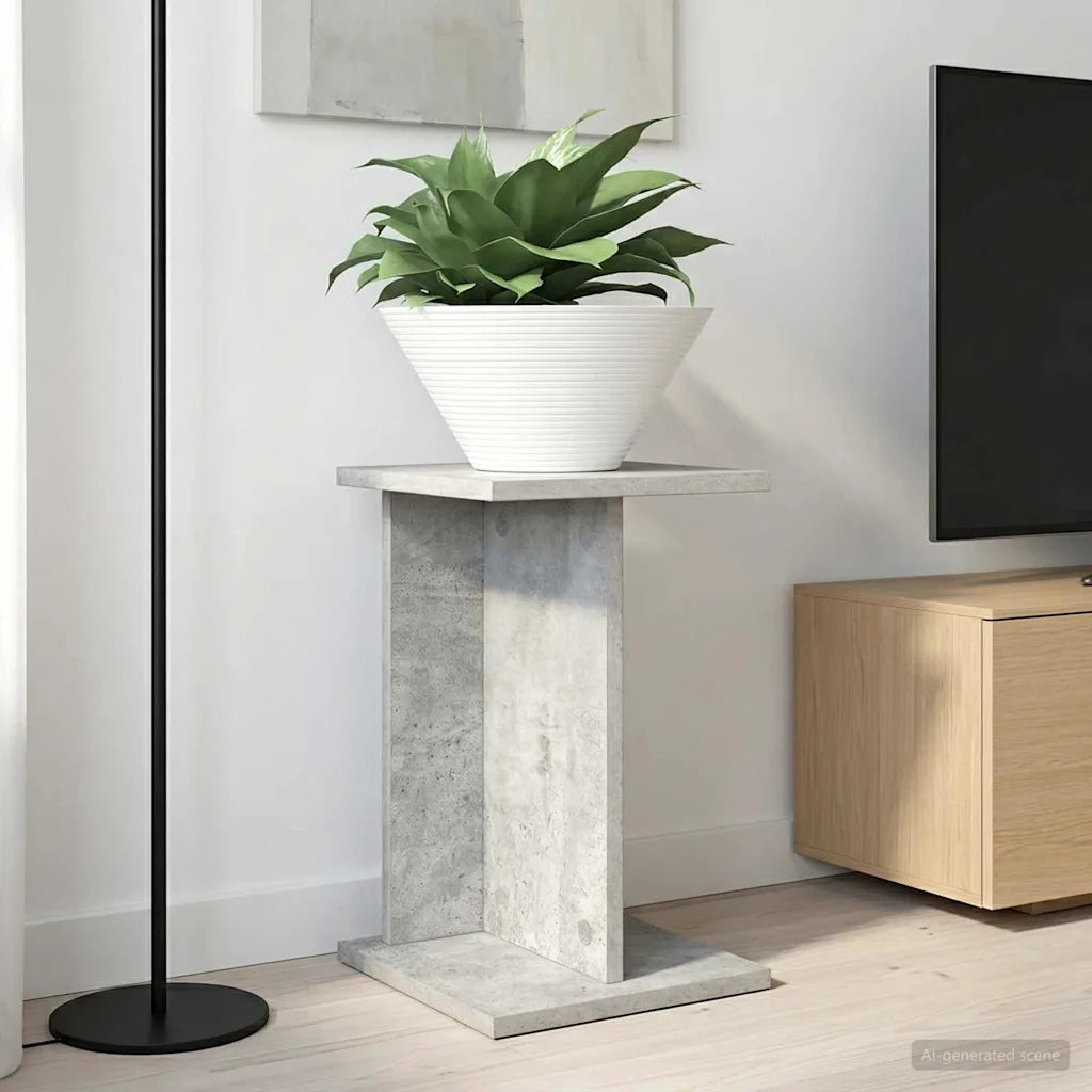 Supporto per piante 2 pcs Grigio Cemento 25 x 25,5 x 40,5 cm 899681