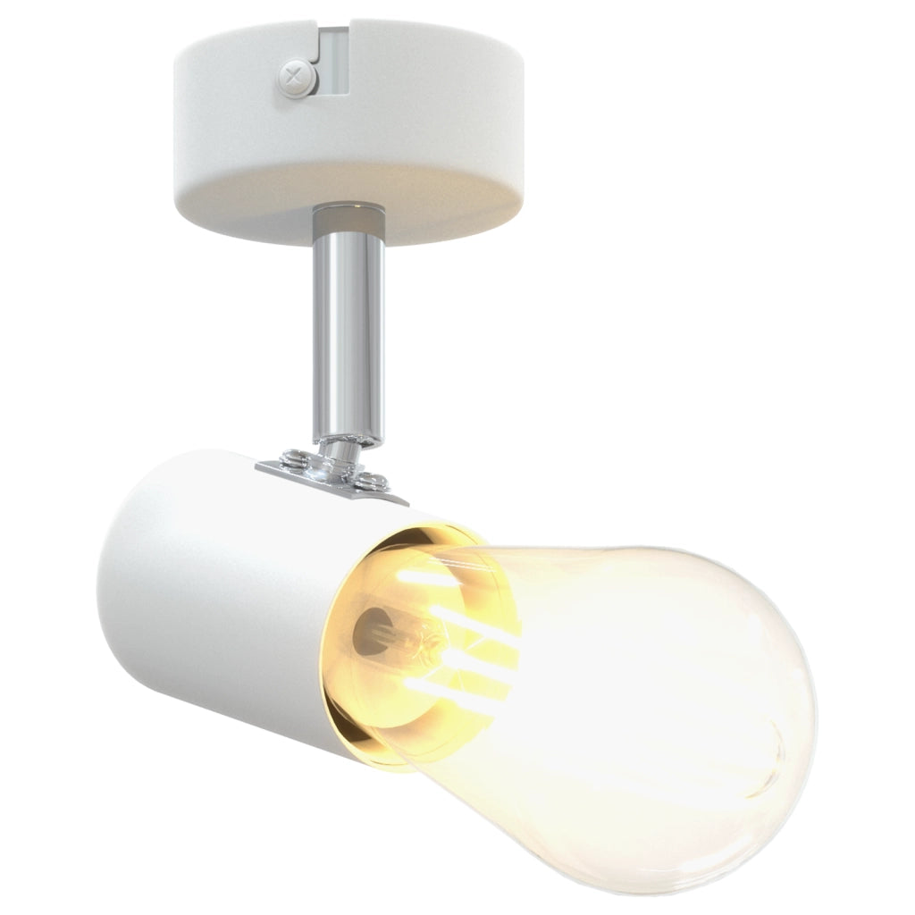 Lampada da Soffitto 1 Via Regolabile Bianca E27